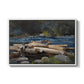 Hudson River, 1892 - Floater Framed Canvas Print