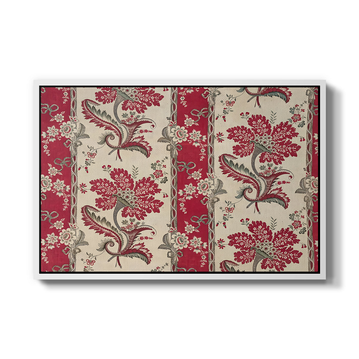 The Flowering Cornucopia (La Corne Fleurie), c. 1789-1850 - Floater Framed Canvas Print