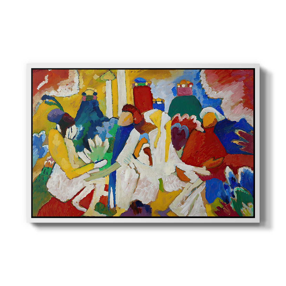 Oriental, 1909 - Floater Framed Canvas Print