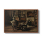 The Studio of Ferdinand De Braekeleer I, Father of the Painter, c. 1873-1885 - Floater Framed Canvas Print
