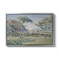 Comblat-le-Château, the Meadow, Opus 161, 1887 - Floater Framed Canvas Print