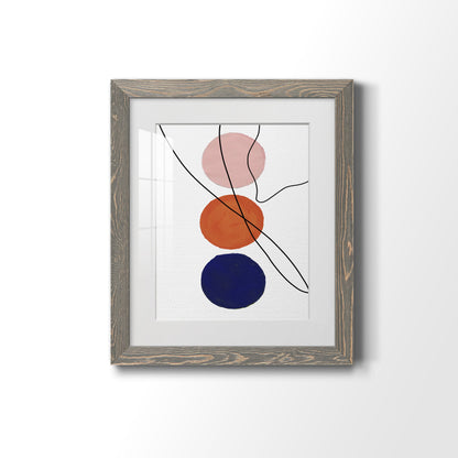 Millenium Geo Abstract - Barnwood Framed Art Print