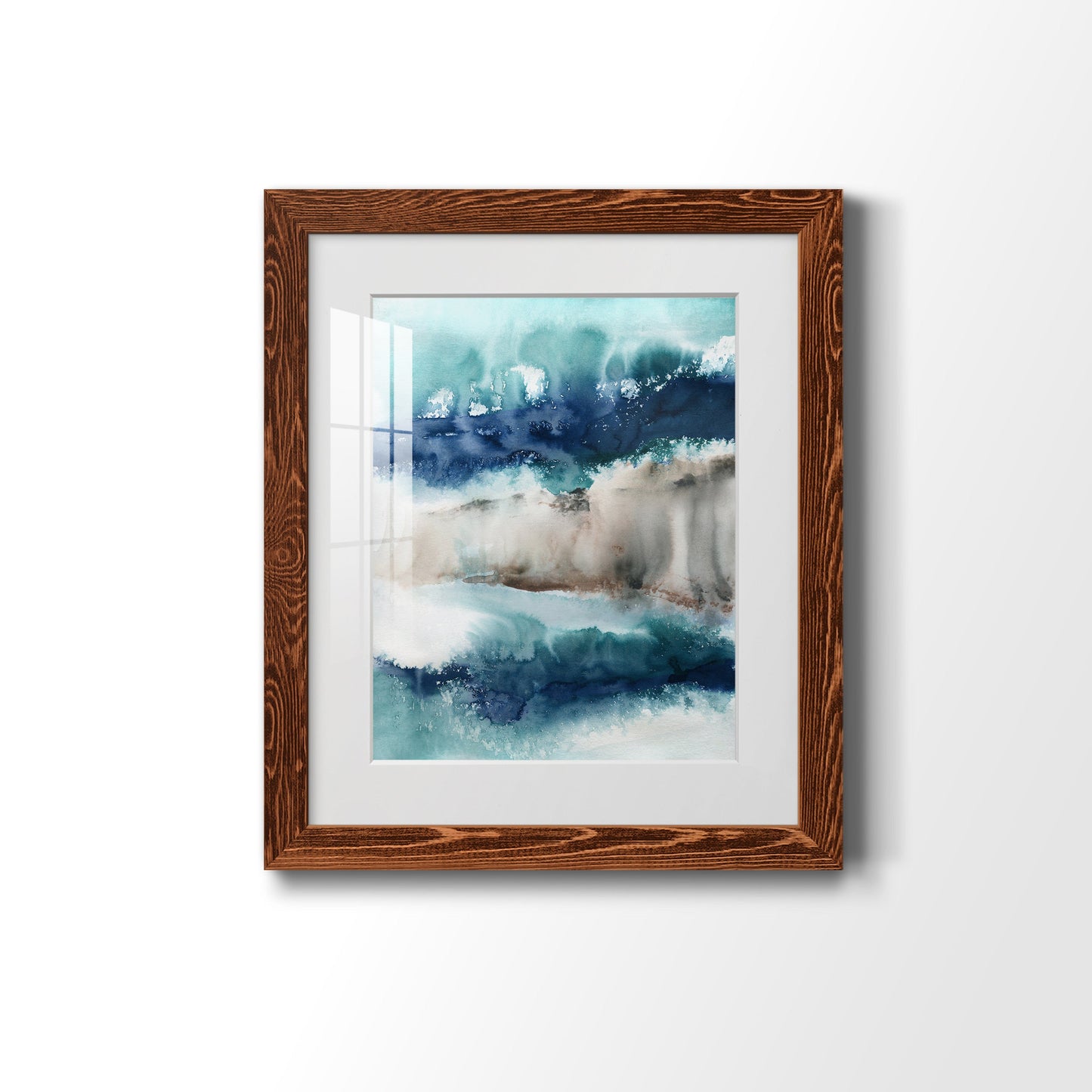 Shifting Sands - Premium Framed Print - Distressed Barnwood Frame - Ready to Hang