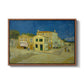 The Yellow House (The Street), 1888 - Floater Framed Canvas Print