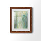 Morning Egret II - Barnwood Framed Art Print
