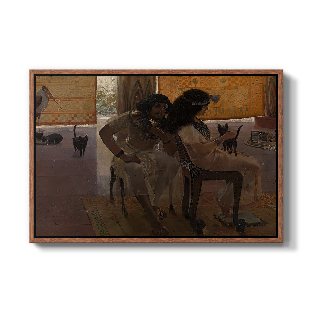 The Age of the Pharaohs, 1914 - Floater Framed Canvas Print