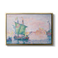 Venice, the Pink Cloud, 1909 - Floater Framed Canvas Print