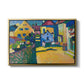 Green Lane in Murnau, 1909 - Floater Framed Canvas Print