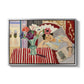 Woman with Anemones (Femme et anémones), c. 1920-1921 - Floater Framed Canvas Print