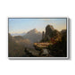 Scene from “The Last of the Mohicans”, 1827 - Floater Framed Canvas Print