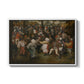The Wedding Dance, c. 1566 - Floater Framed Canvas Print