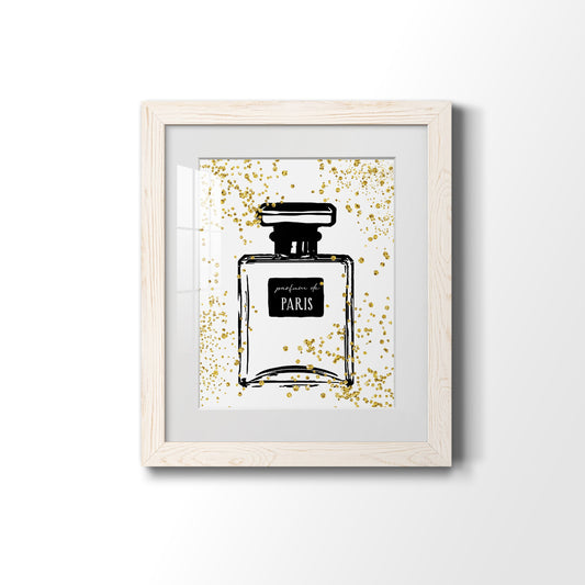 Glitter Perfume I - Premium Framed Print - Distressed Barnwood Frame - Ready to Hang