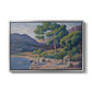 Bathers in Saint-Tropez, c. 1909 - Floater Framed Canvas Print