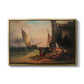 Fisherman's Family from Chioggia, 1838 - Floater Framed Canvas Print