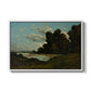 The River Loire at Nevers, 1901 - Floater Framed Canvas Print