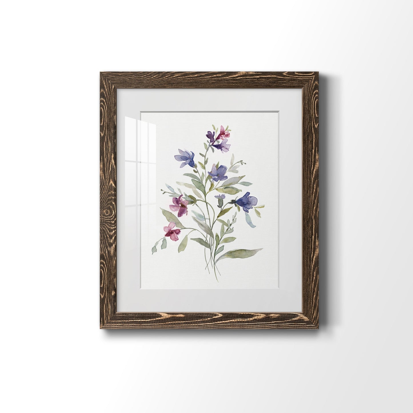 Color Variety III - Barnwood Framed Art Print