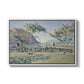 Comblat-le-Château, the Meadow, Opus 161, 1887 - Floater Framed Canvas Print