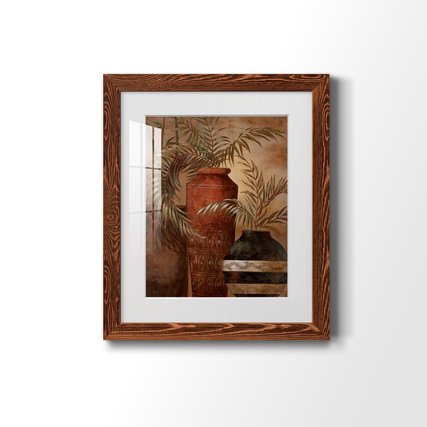 Exotic Vacation I - Barnwood Framed Art Print