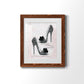 Shoes That Dazzle I - Barnwood Framed Art Print