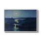 Camaret, Moonlight and Fishing Boats, 1894 - Floater Framed Canvas Print