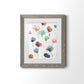 Lollipop Garden I - Premium Framed Print - Distressed Barnwood Frame - Ready to Hang