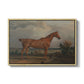 Hunter in a Landscape, 1810 - Floater Framed Canvas Print