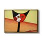 Picasso's Cat–El Gato - Floater Framed Canvas Print