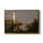 The Course of Empire: Desolation, 1836 - Floater Framed Canvas Print