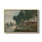 Landscape at Arleux-du-Nord, c. 1871-1874 - Floater Framed Canvas Print
