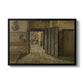 The Conversation, 1884 - Floater Framed Canvas Print