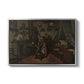 Interior, c. 1865-1870 - Floater Framed Canvas Print