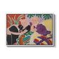 The Conversation, 1938 - Floater Framed Canvas Print
