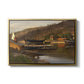 Landingsbrygge Husvik, Drøbak, 1875 - Floater Framed Canvas Print