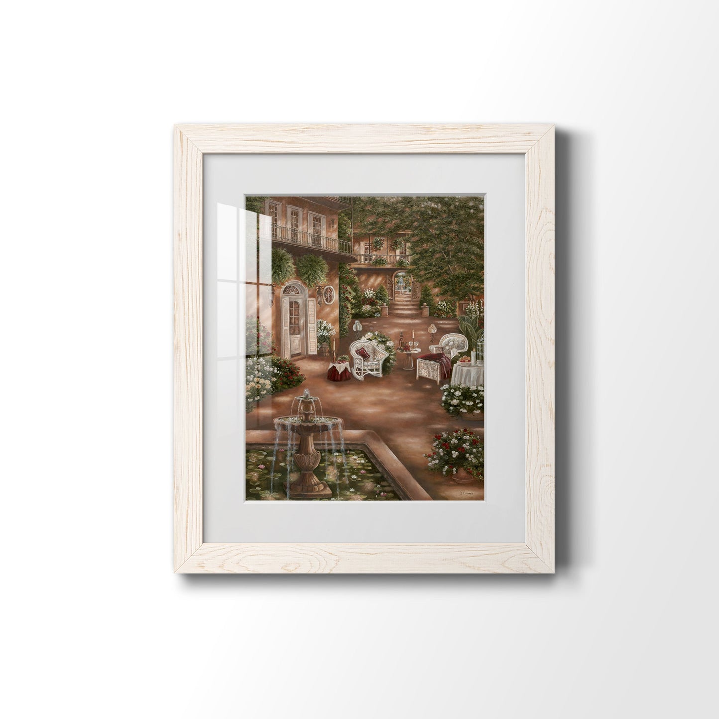 Evening Cocktails I - Premium Framed Print - Distressed Barnwood Frame - Ready to Hang