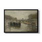 The Bridge (Le pont), 1895 - Floater Framed Canvas Print