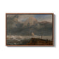 Port Ruysdael, 1827 - Floater Framed Canvas Print