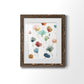 Lollipop Garden I - Barnwood Framed Art Print