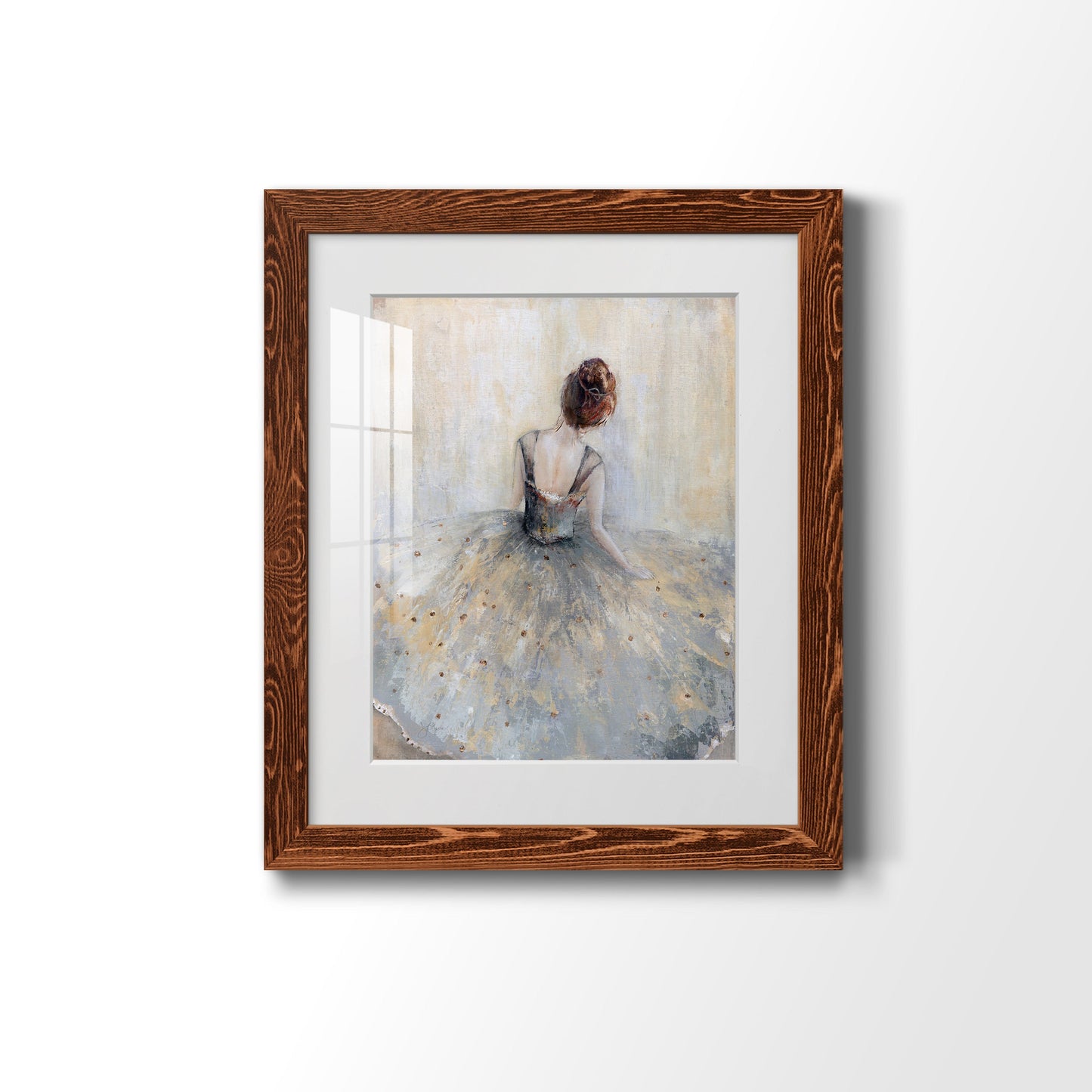 Beautiful Contemplation - Premium Framed Print - Distressed Barnwood Frame - Ready to Hang