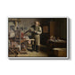 The Plate Printer, 1875 - Floater Framed Canvas Print