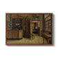 The Old Inn 'Het Loodshuis' in Antwerp, 1877 - Floater Framed Canvas Print