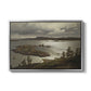 The Fjord at Sandviken (Sandviksfjorden), 1879 - Floater Framed Canvas Print