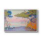 Golfe Juan, 1896 - Floater Framed Canvas Print