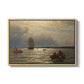 From the Inlet of Oslo, 1874 - Floater Framed Canvas Print
