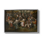 The Wedding Dance, c. 1566 - Floater Framed Canvas Print