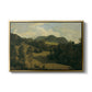 Landscape near Miesenbach, c. 1830 - Floater Framed Canvas Print
