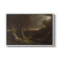 Tornado in an American Forest, 1835 - Floater Framed Canvas Print