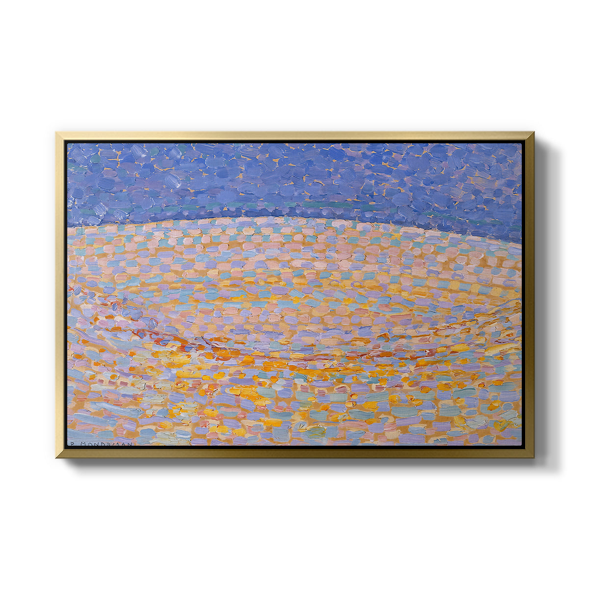Dune III, 1909 - Floater Framed Canvas Print