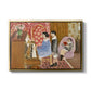 The Piano Lesson, 1923 - Floater Framed Canvas Print