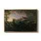 The Course of Empire: The Savage State, 1834 - Floater Framed Canvas Print