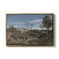 La Cervara, the Roman Campagna, c. 1830-1831 - Floater Framed Canvas Print